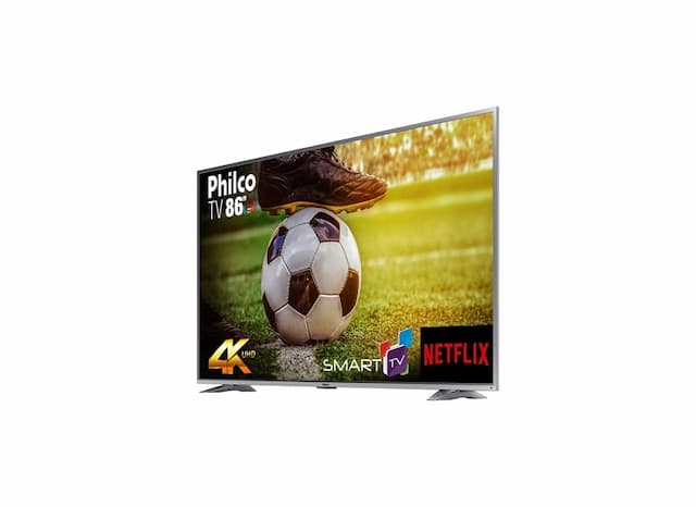 Smart TV TV LED 86 " Philco 4K Netflix PTV86E30DSWNT 3 HDMI