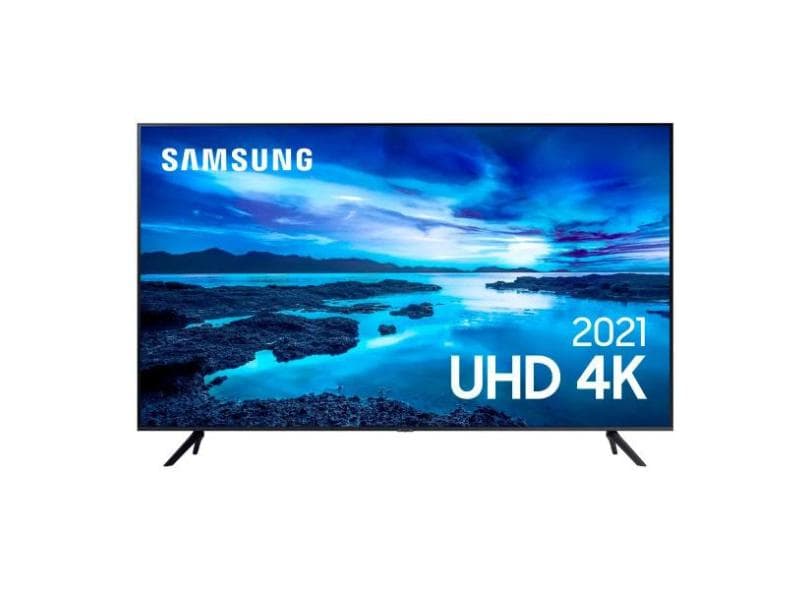 Smart TV TV LED 50 " Samsung Crystal 4K HDR 50AU7700 3 HDMI