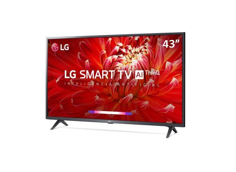 Smart TV TV LED 43 " LG ThinQ AI Full Netflix 43LM6300PSB 3 HDMI