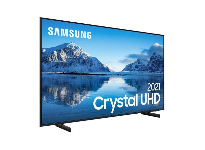 Smart TV TV LED 55 " Samsung Crystal 4K HDR 55AU8000 3 HDMI