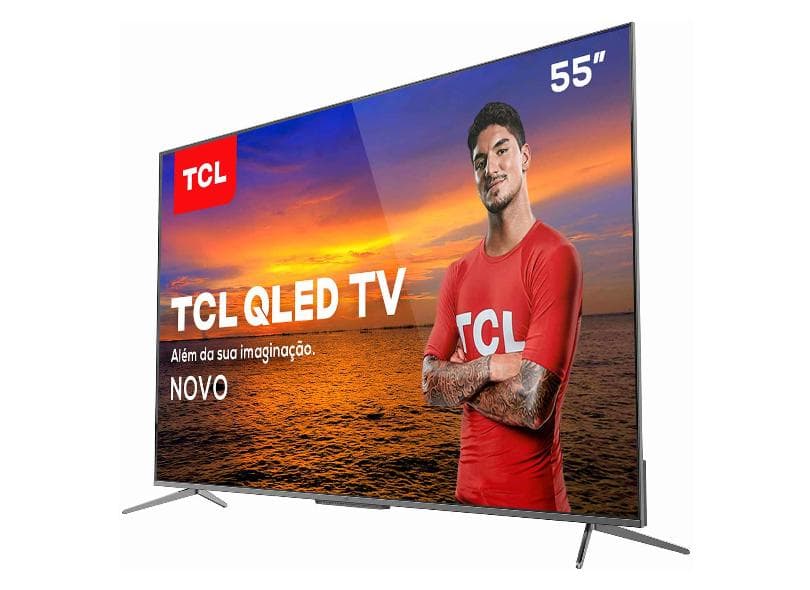 Smart TV TV QLED 55 " TCL 4K HDR 55C715 3 HDMI