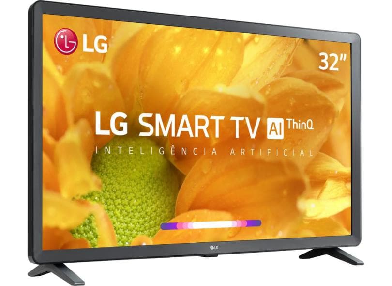 Smart TV TV LED 32" LG ThinQ AI HDR 32LM625BPSB 3 HDMI