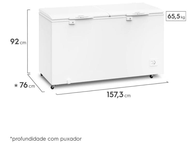 Freezer Horizontal 513 l Electrolux H550