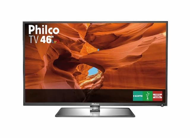 TV LED 46" Smart TV Philco 3D Full HD 4 HDMI PH46M