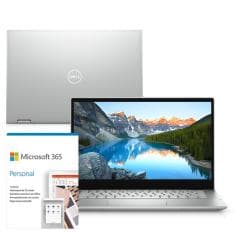 Kit Notebook 2 em 1 Dell Inspiron 5406 14 Full HD Touch 11ª G Intel Core i7 8GB 256GB ssd Windows 11 Microsoft 365