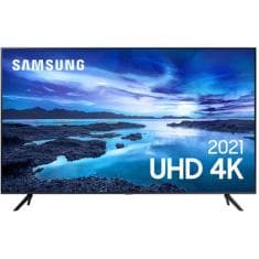 Samsung Smart Tv 65" Uhd 4K 65Au7700, Processador Crystal 4K, Tela Sem