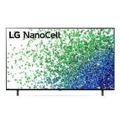 Smart TV LG 75" 4K NanoCell 4x HDMI 2.0 Inteligência Artificial ThinQAI Smart Magic Google Alexa 75NANO80SPA 2021