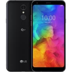Smartphone LG Q7+ Dual Chip Android 8.1.0 Oreo Tela 5.5" Octa-Core 1.5 Ghz 64GB 4G Câmera 16MP com TV - Preto