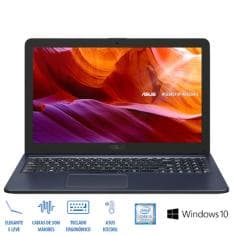 Notebook 15.6" Vivobook Core I3-7020u/4gb/ssd256gb/win10 X543ua-dm3459t Asus
