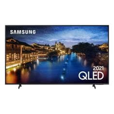 Smart TV 50" Qled Samsung 4k 50Q60A Modo Game Som Em Movimento Virtual Tela Sem Limites Design Slim