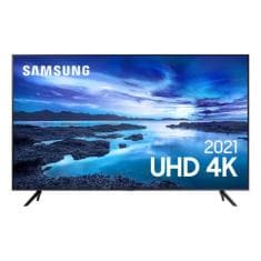 Smart Tv Samsung Uhd Processador Crystal 4K 50Au7700 Tela Sem Limites