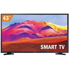 Samsung Smart TV LED 43'' Full HD LH43BETMLGGXZD com Wi-Fi, 2 HDMI, 1 USB - Preta