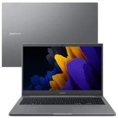 Notebook Samsung Book Intel Core I5 1135G7 - Iris® Xe, Windows 10 Home 1TB HD, 8GB RAM , Tela &quot;15.6&quot; Iintel IRIS XE - Prata